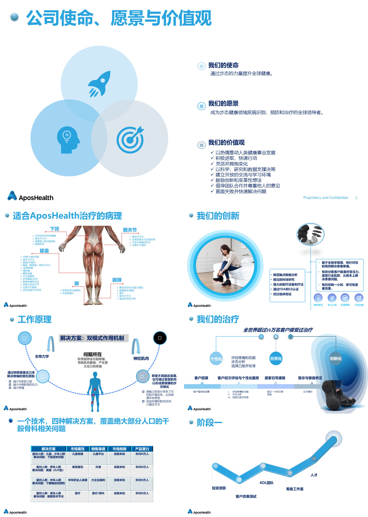 标准动态蓝色策划方案商业计划书