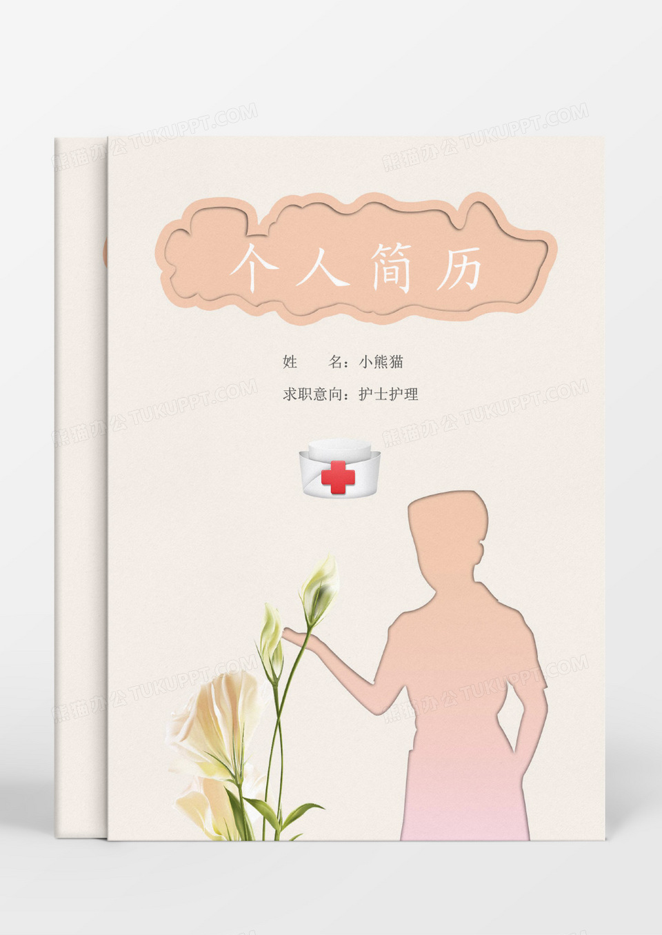 护士个人求职简历word模板
