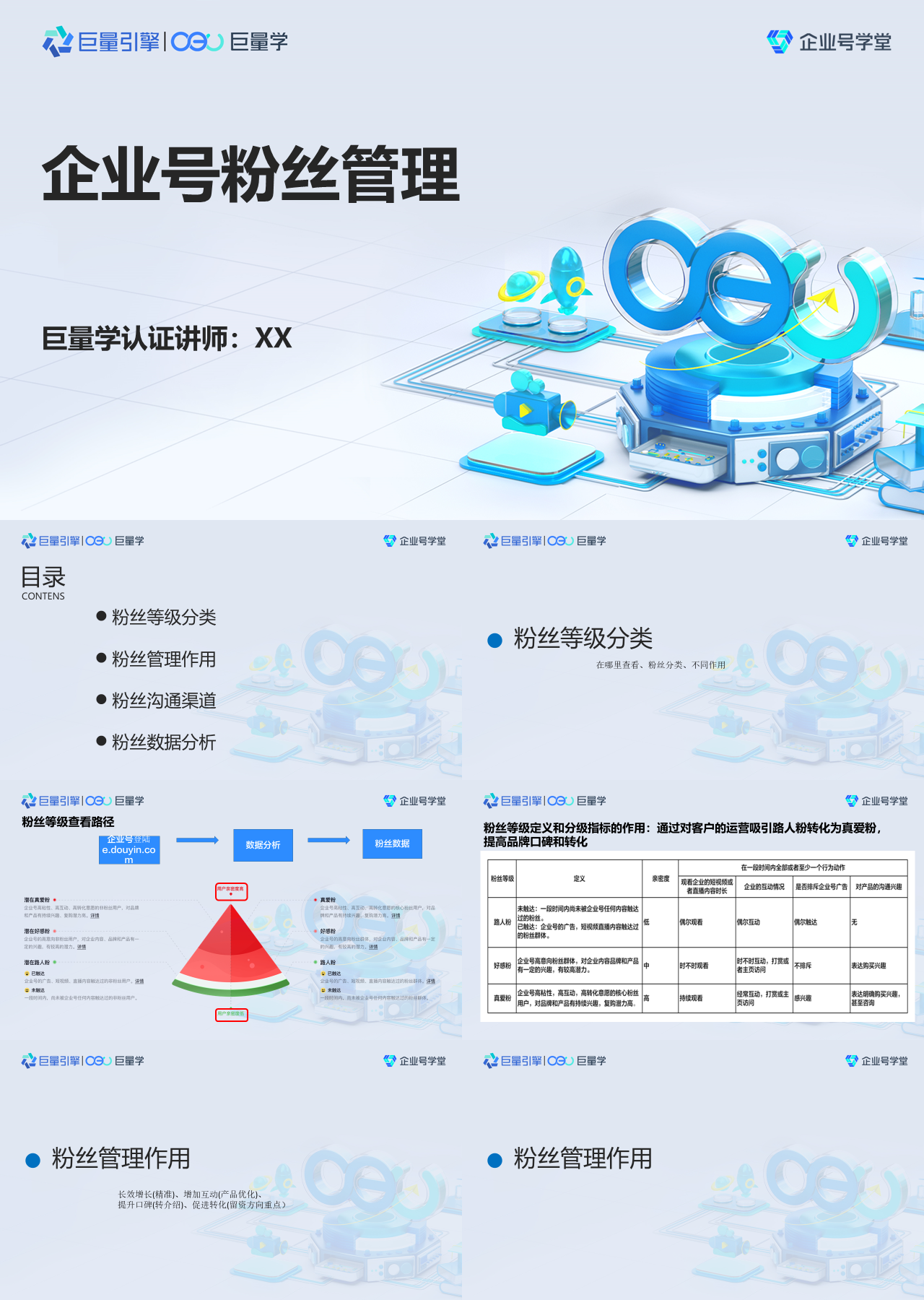 标准静态浅蓝色企业培训企业号粉丝管理