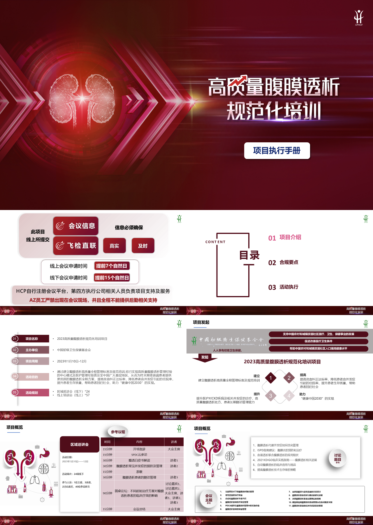 简单静态紫红色高质量覆膜透析规范化诊疗项目执行手册