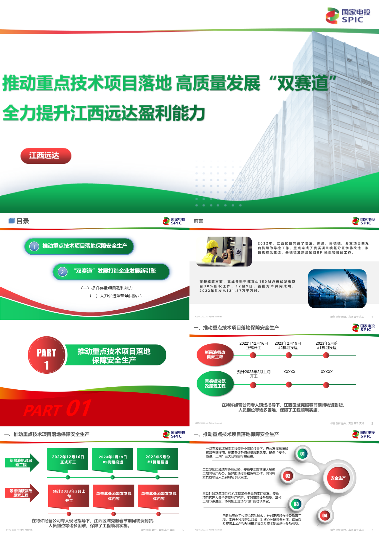 标准静态绿色工作汇报推动重点技术项目落地高质量发展“双赛道”