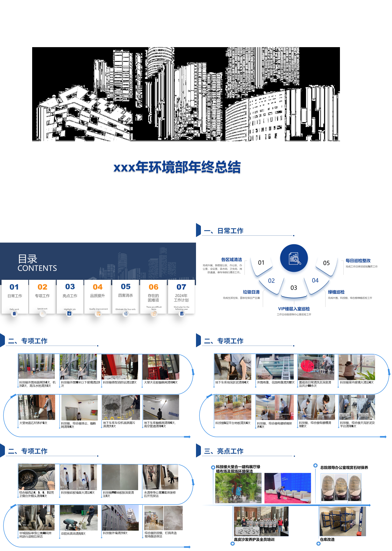 标准静态简约环境部年终总结