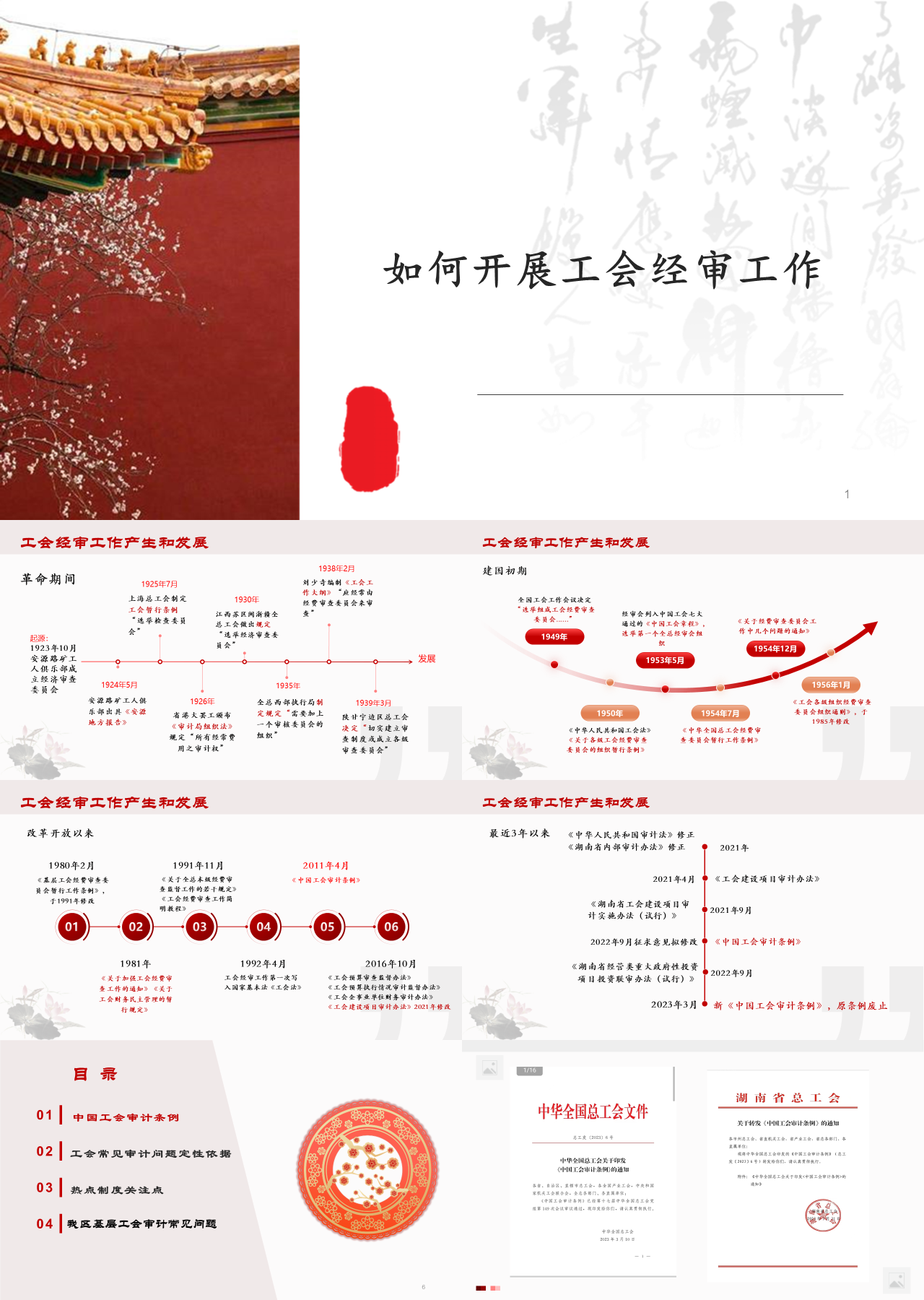 标准动态中国风工作汇报如何开展工会经审工作