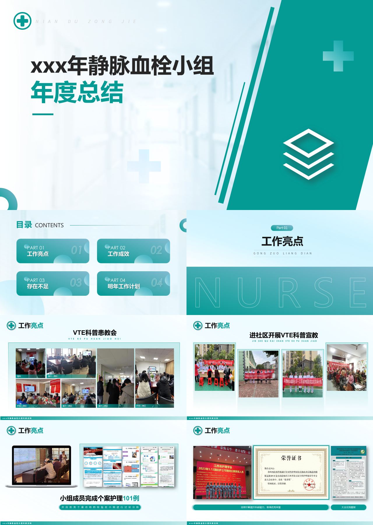 标准静态绿色静脉血栓小组年度总结