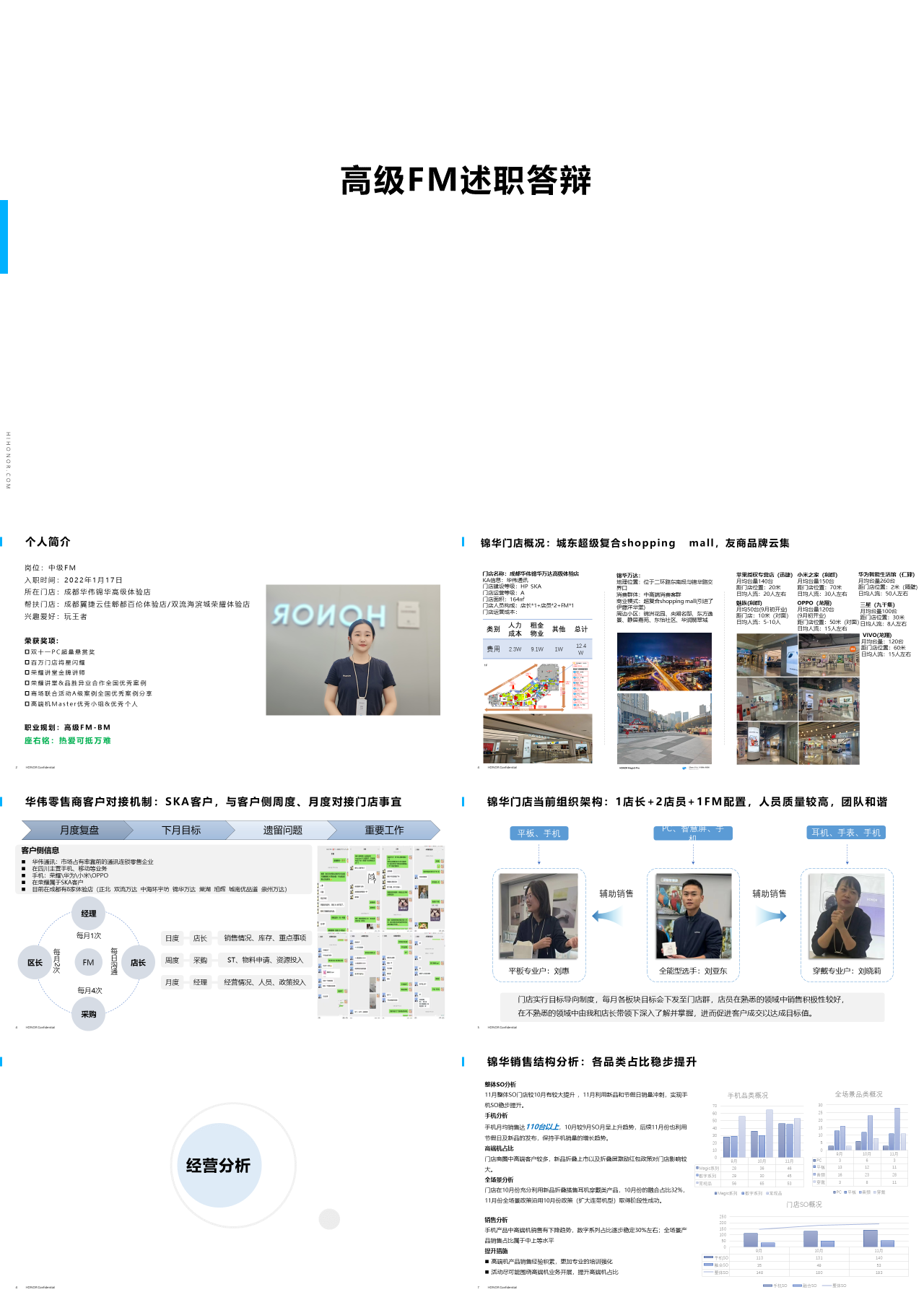 标准静态简约述职报告FM等级认证述职答辩