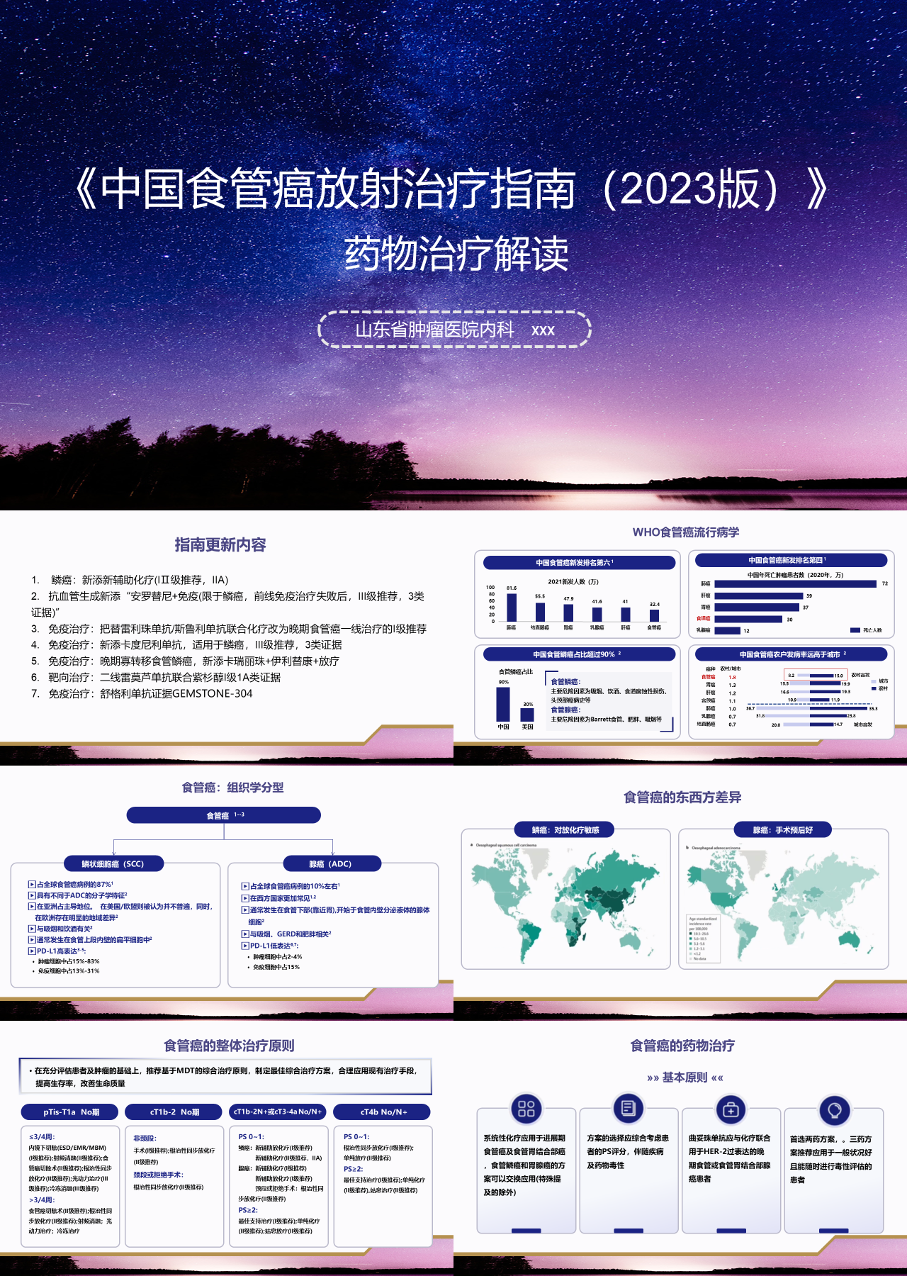 标准静态简约企业培训中国食管癌放射治疗指南