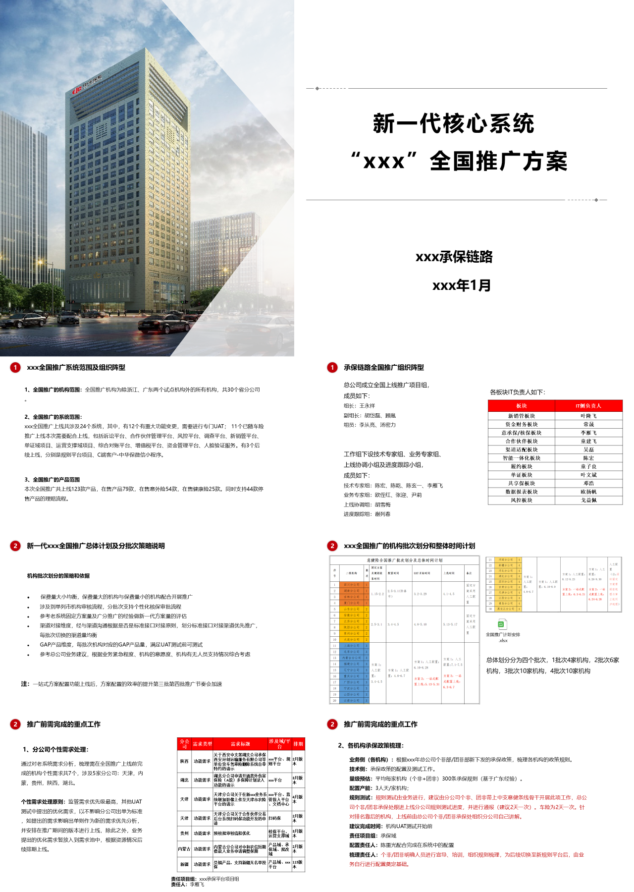 标准静态简约产品推介全国推广方案