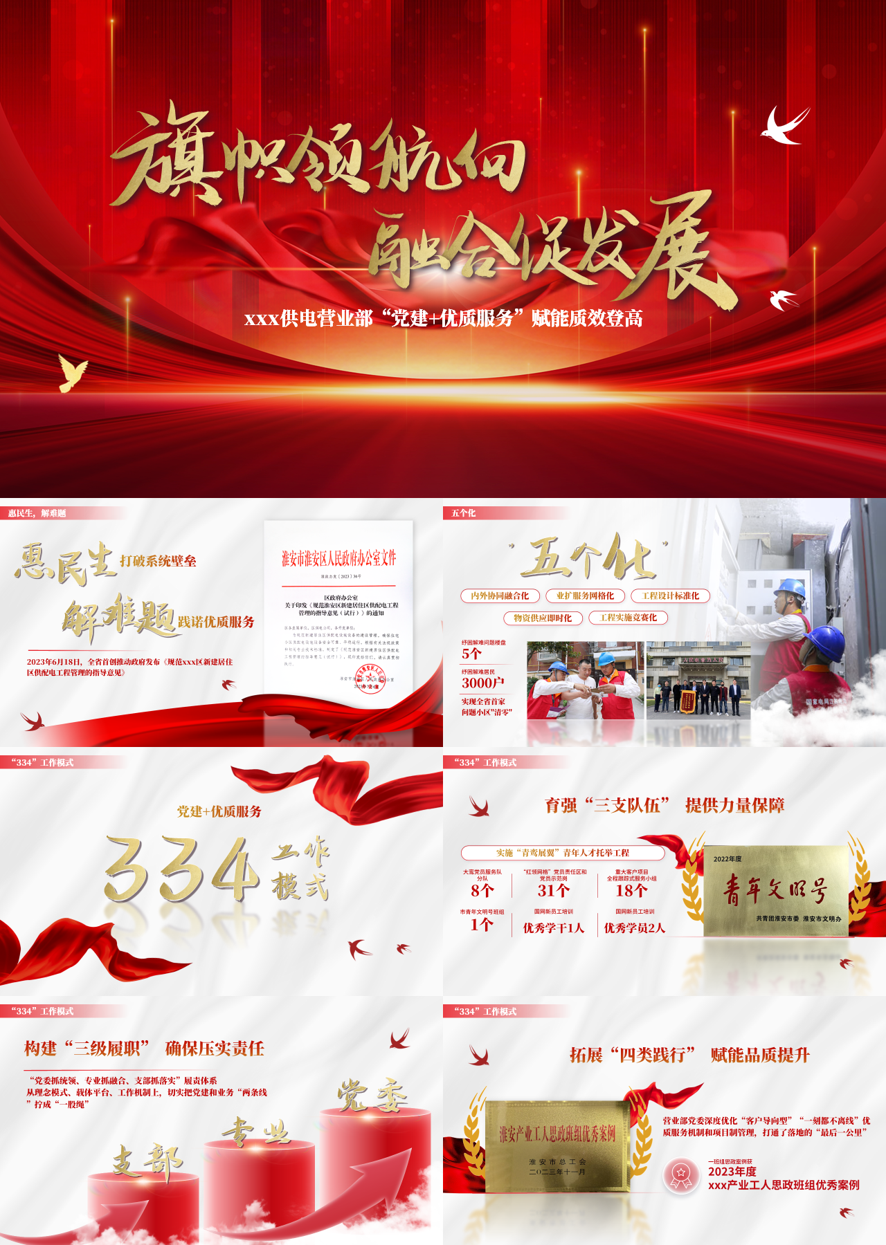 高端动态红色党政供电营业部党建优质服务赋能质效登高