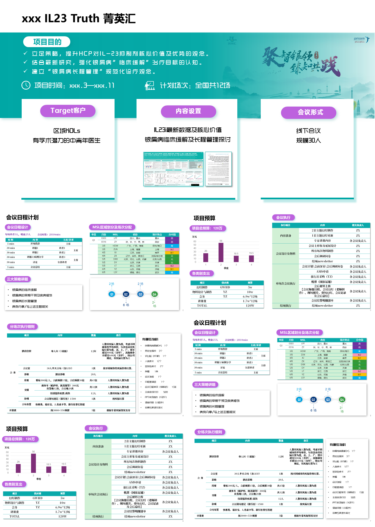 标准静态绿色工作汇报菁英汇项目