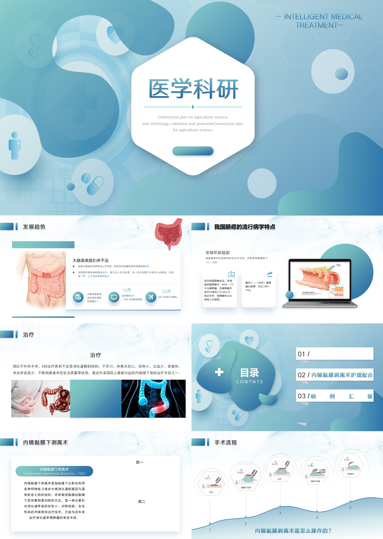 标准动态绿色主题教育医学科研