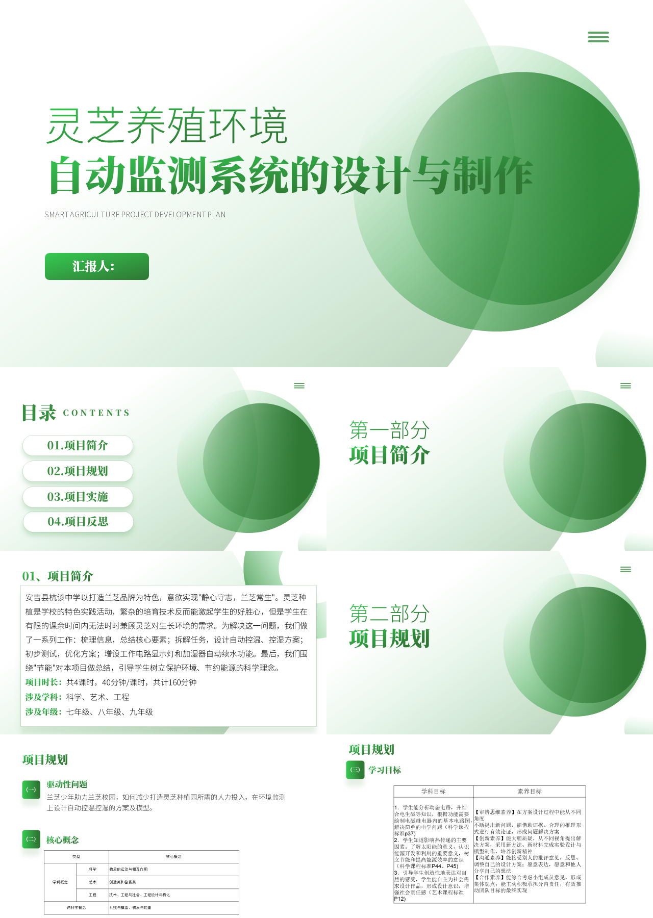 标准静态绿色工作汇报自动监测系统的设计与制作
