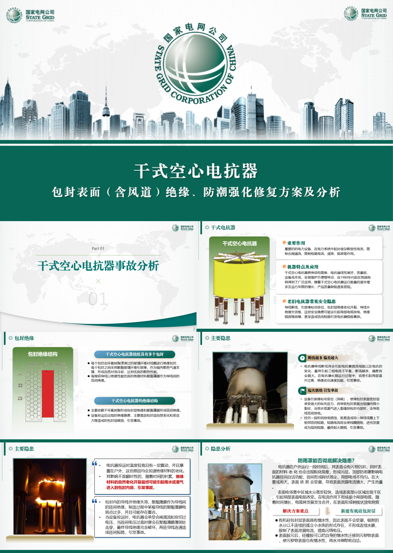 标准静态绿色工作汇报干式空心电抗器