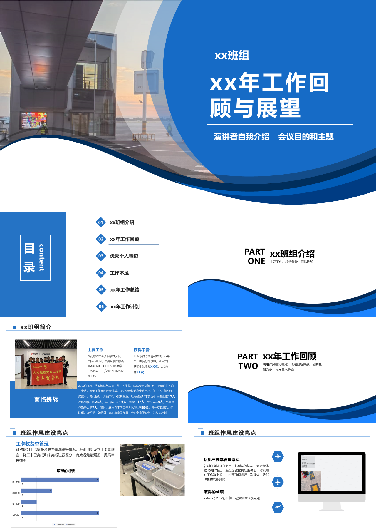 标准静态蓝色工作回顾与展望