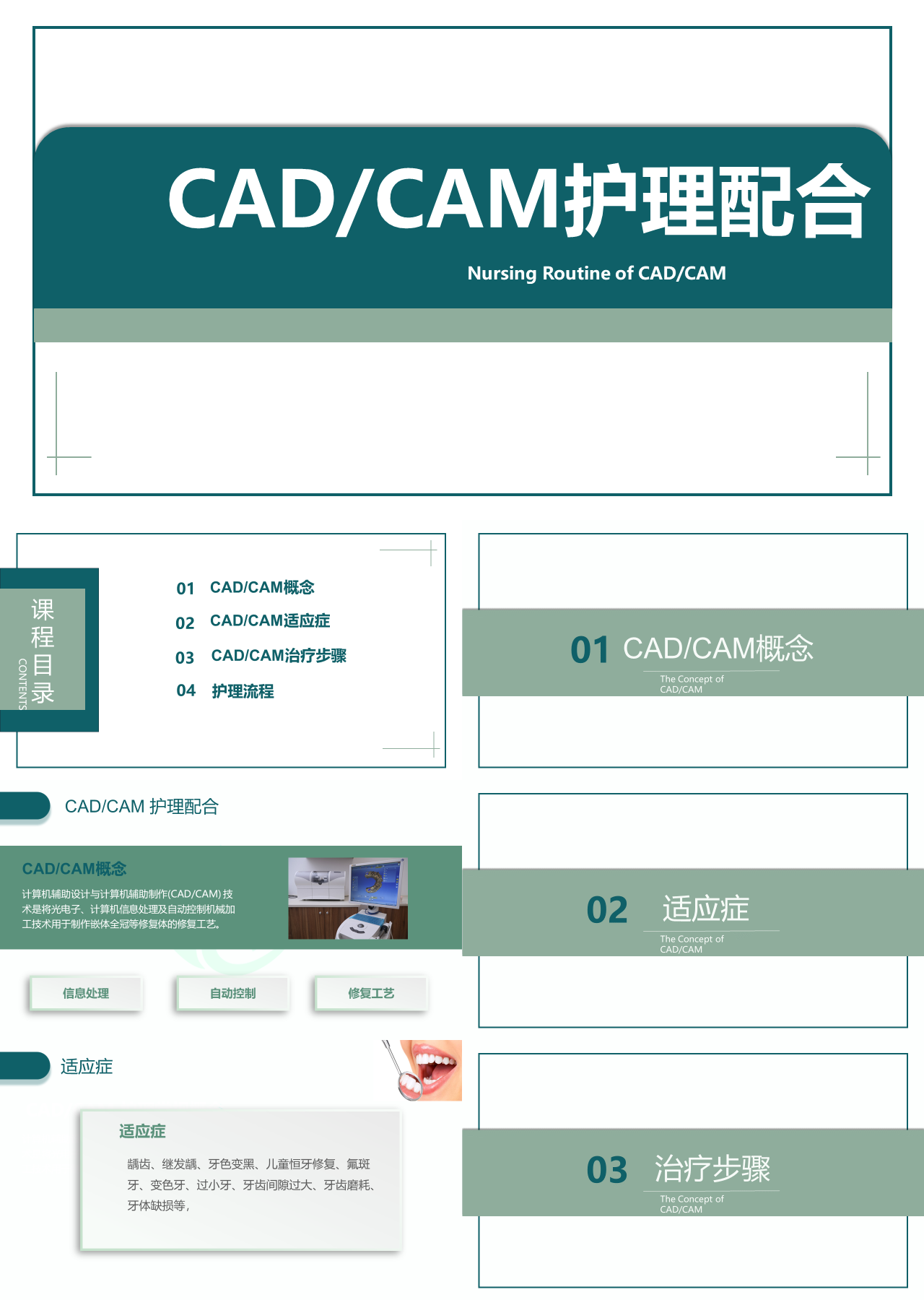 标准静态绿色企业培训CAM护理配合