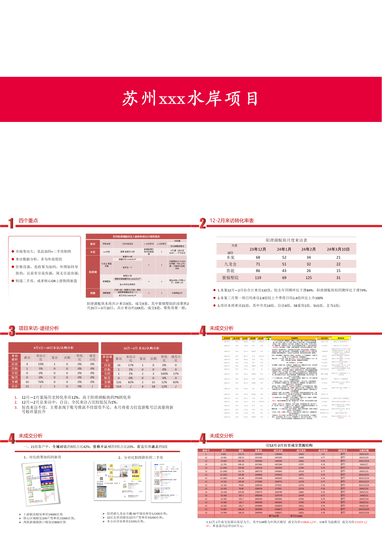 标准静态红色3月营销策略汇报