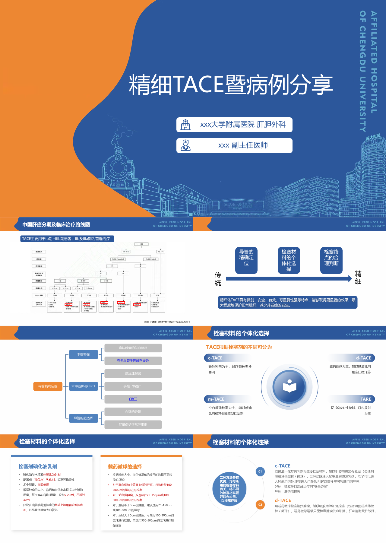 标准静态蓝色企业培训精细TACE暨病例分享