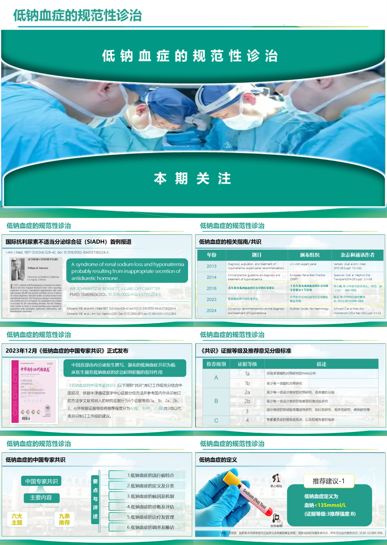 标准静态绿色教育课件低钠血症的规范性诊治