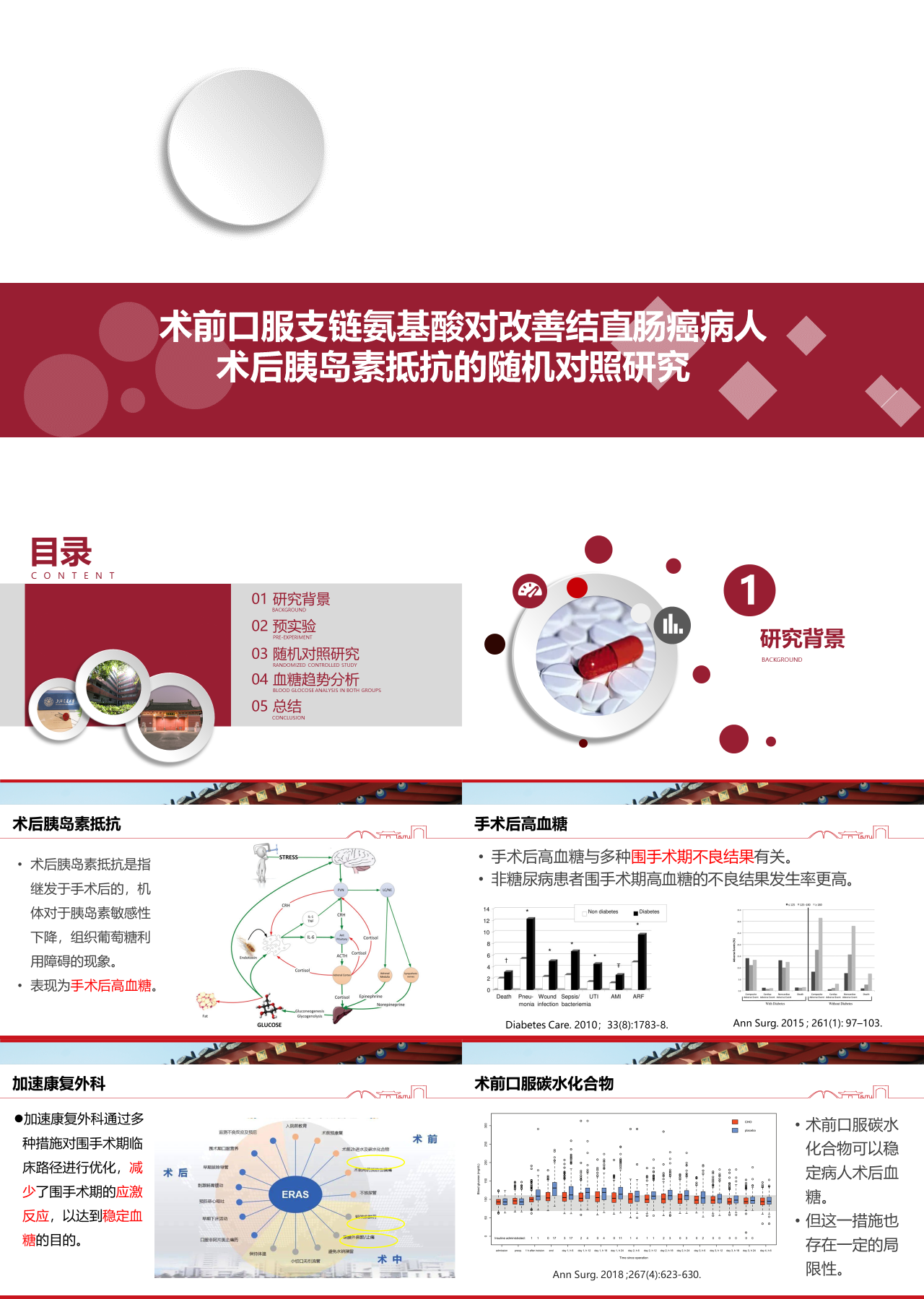 标准静态红色论文答辩术前口服支链氨基酸对改善结直肠癌病人