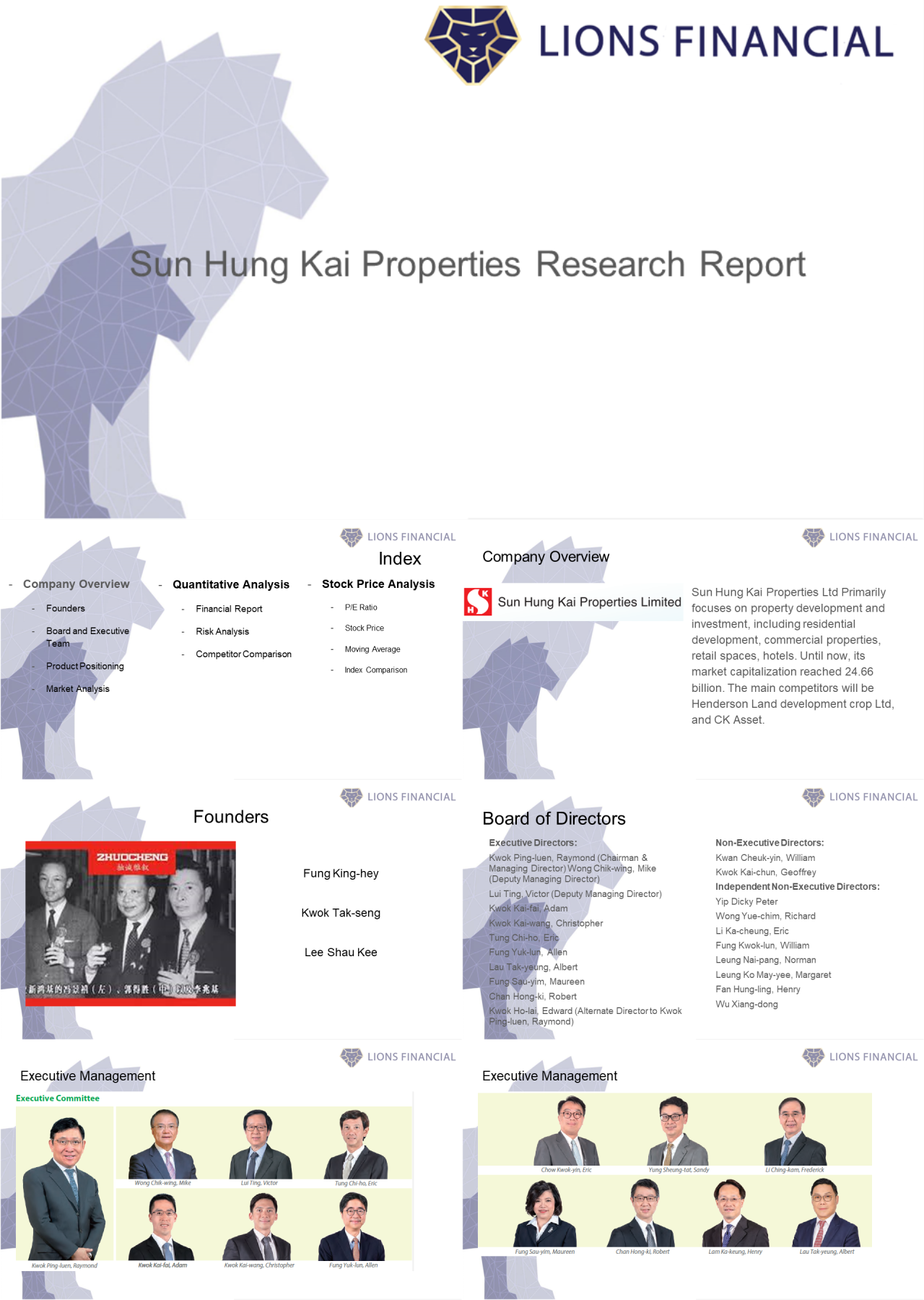 标准静态紫色工作汇报PropertiesResearchReport