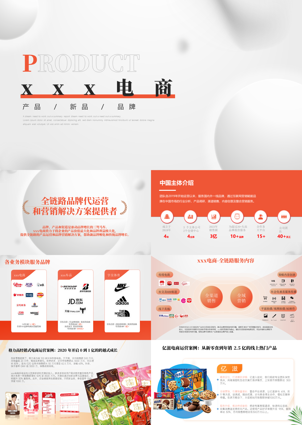 标准动态橙色产品介绍电商