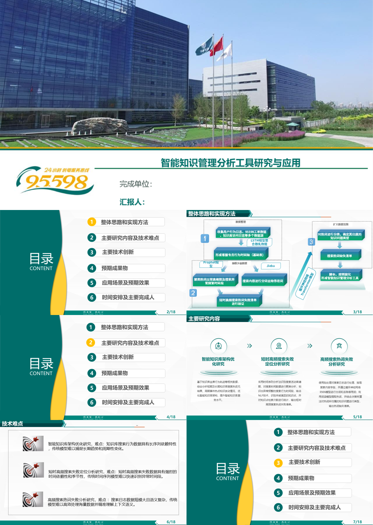 标准静态绿色工作汇报智能知识管理分析工具研究与应用