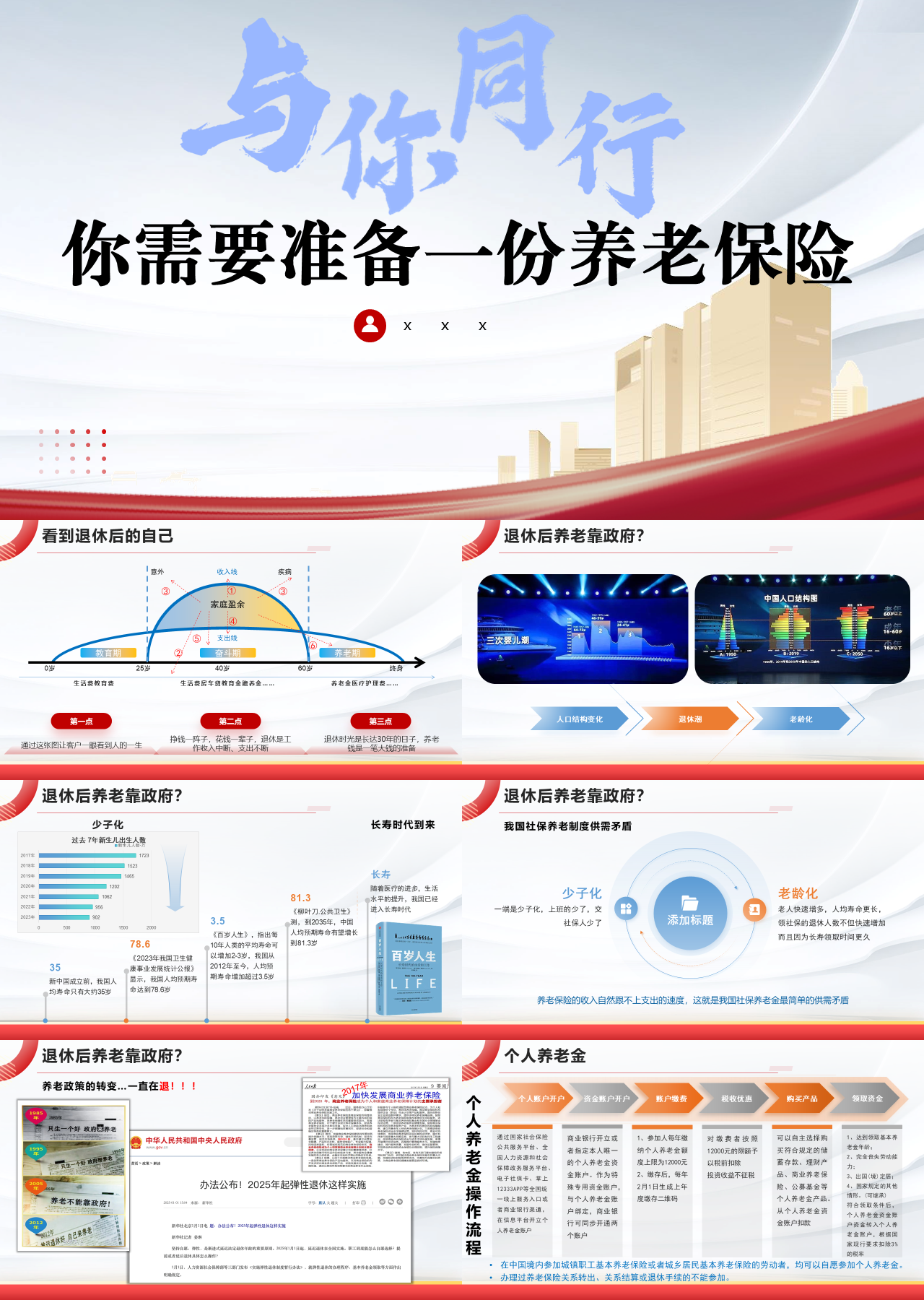 标准静态营销策划你需要准备一份养老保险