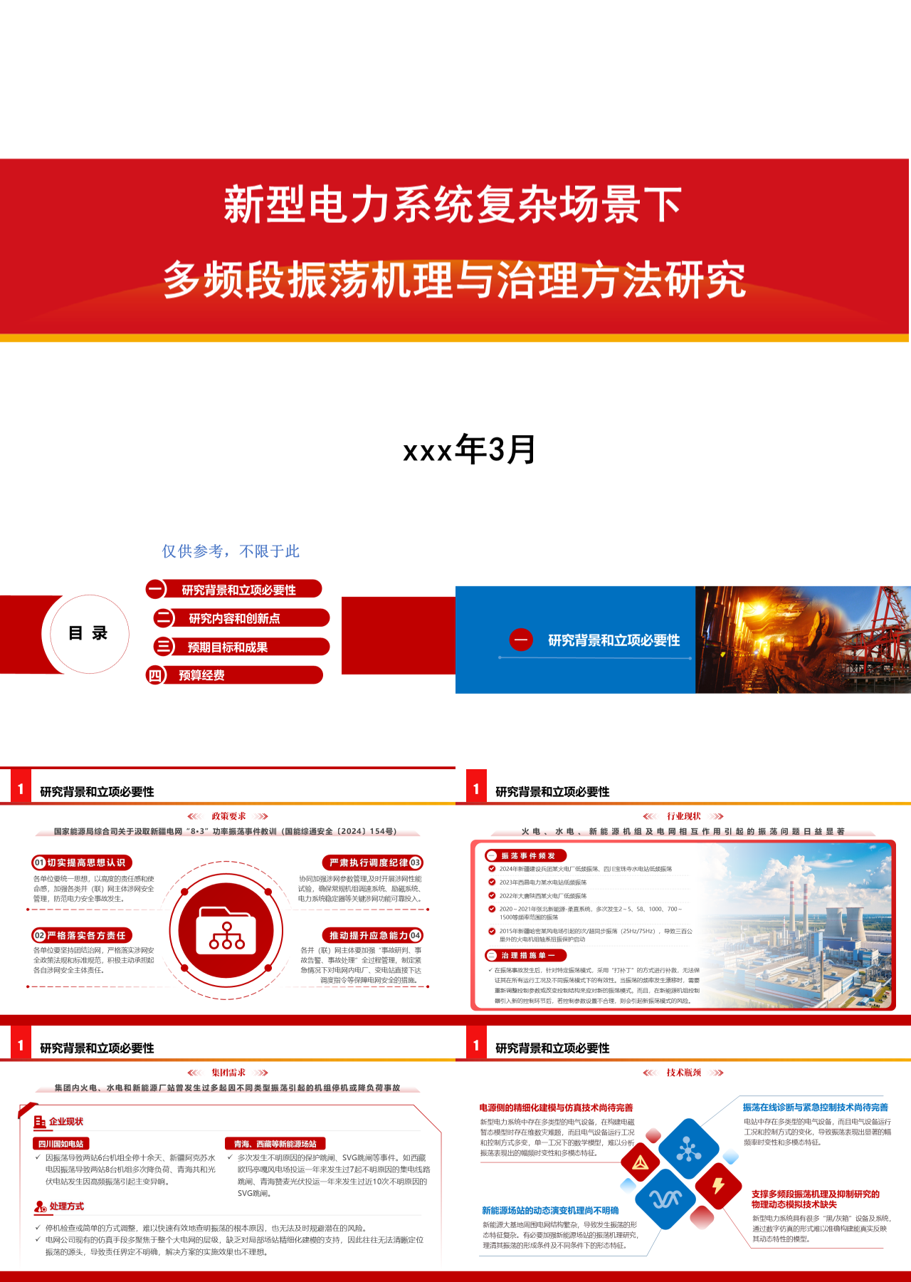 标准静态红色企业培训多频段振荡机理与治理方法研究