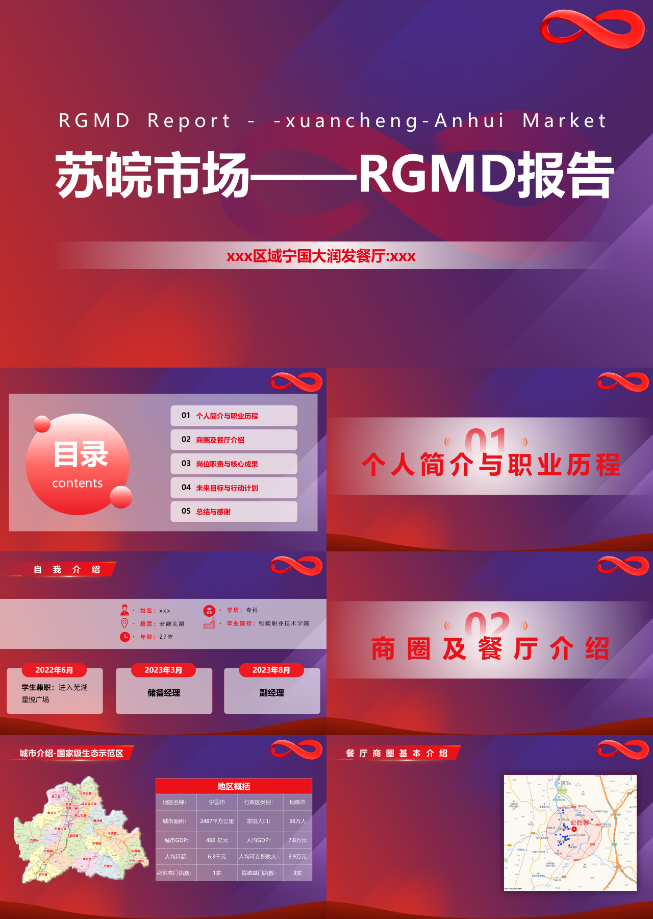 标准静态紫色工作汇报苏皖市场RGMD报告