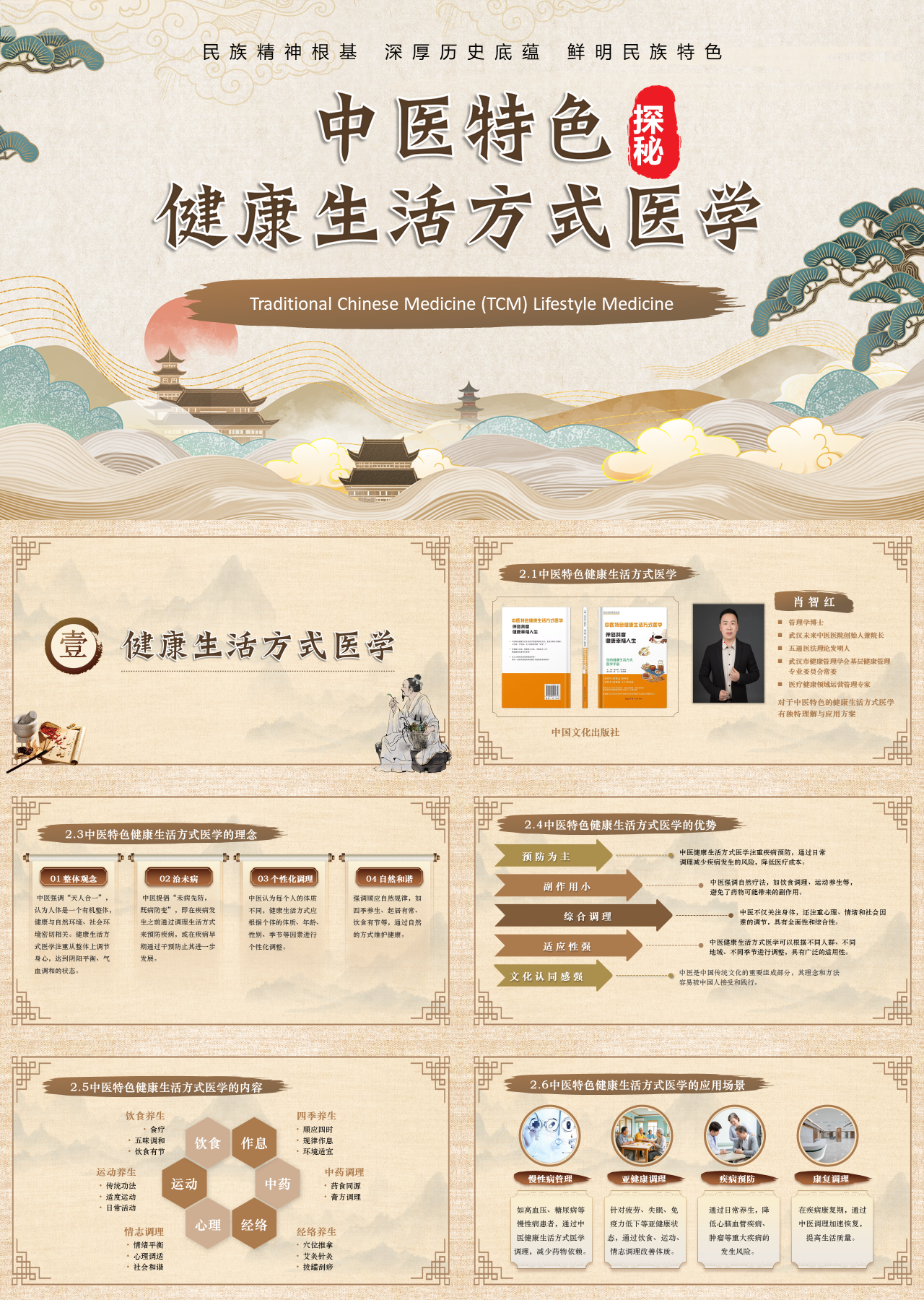 标准静态中国风营销策划中医特色健康生活方式医学